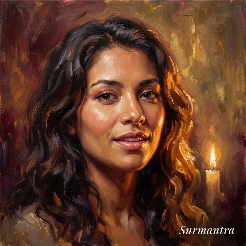 Painted portrait, proposal song